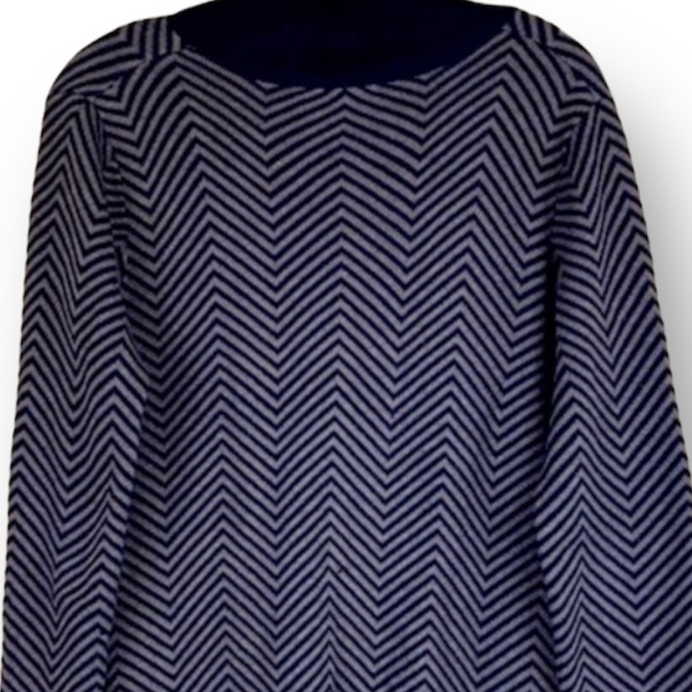 Kerisma Cashmere Blend Chevron Pattern Knit Open … - image 8